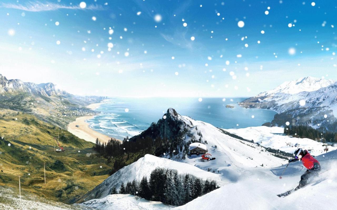 Le Coin Tranquille Lägenhet La Plagne Exteriör bild